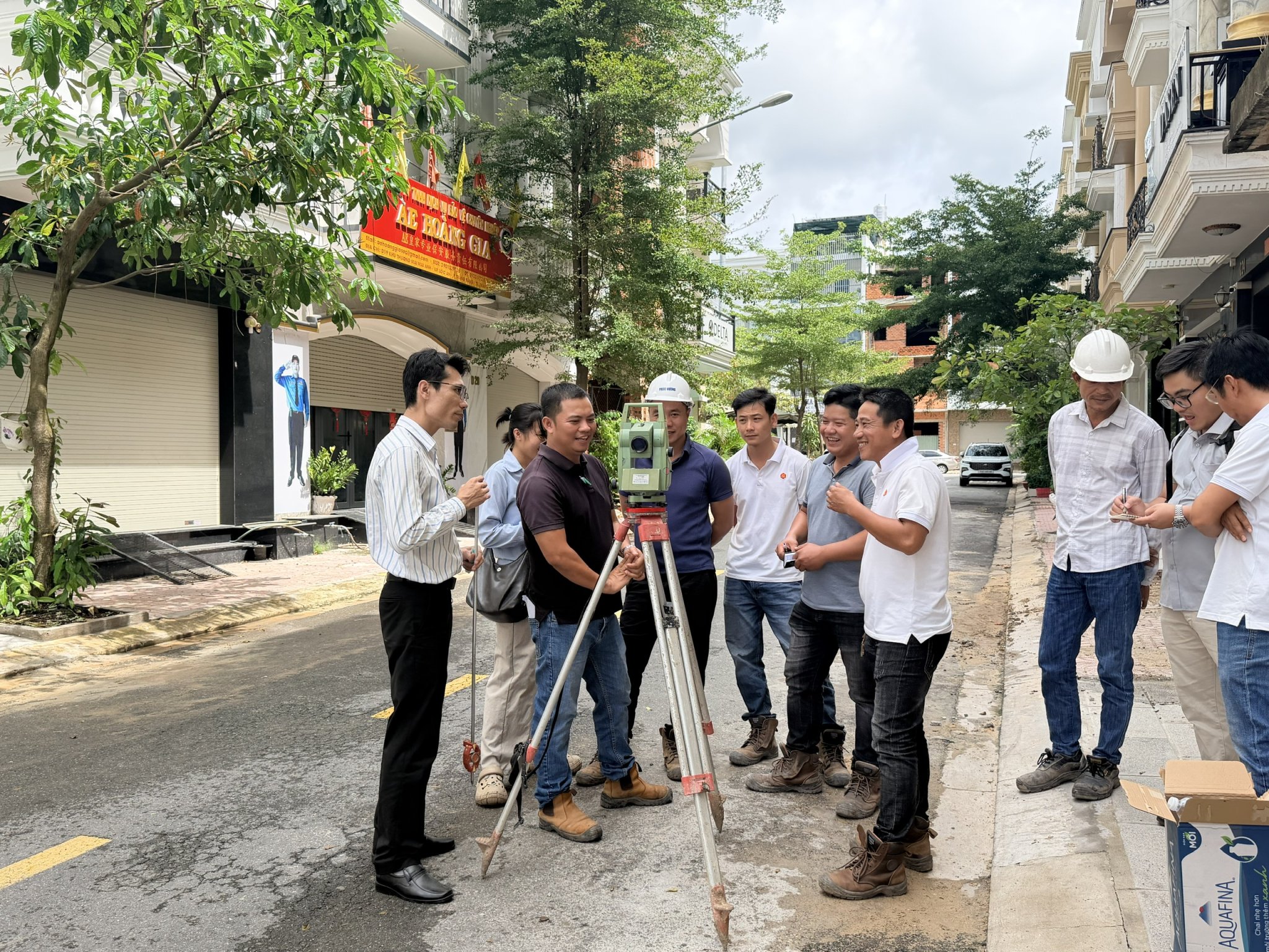 Phúc Vương: Đào Tạo Trắc Đạc Thực Chiến - Nhà Xưởng